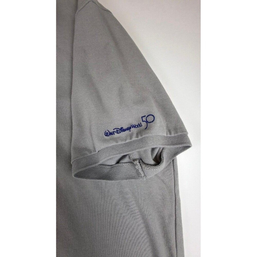 Disney Parks Mickey Mouse 50th Anniversary Gray Polo Shirt Adult XL - Picture 5 of 9